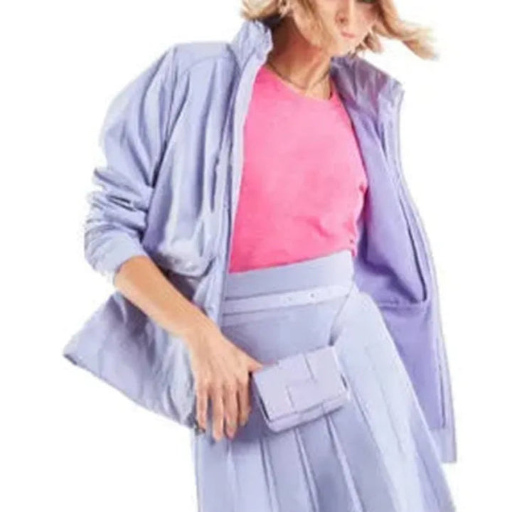 Devon Halsey Driver Jacket - Lavender