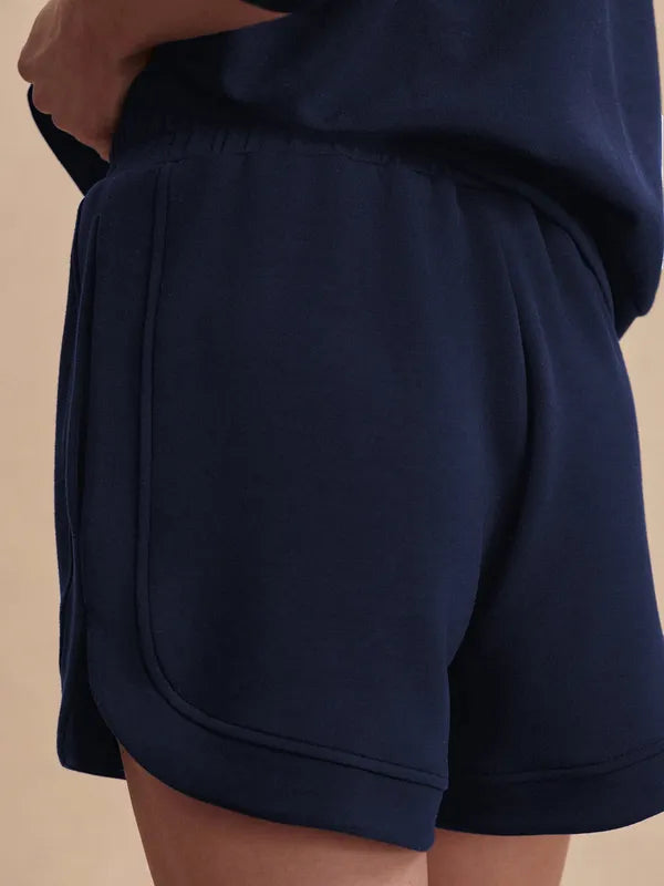 Varley Ollie Hi-Rise Shorts (3.5") - Navy