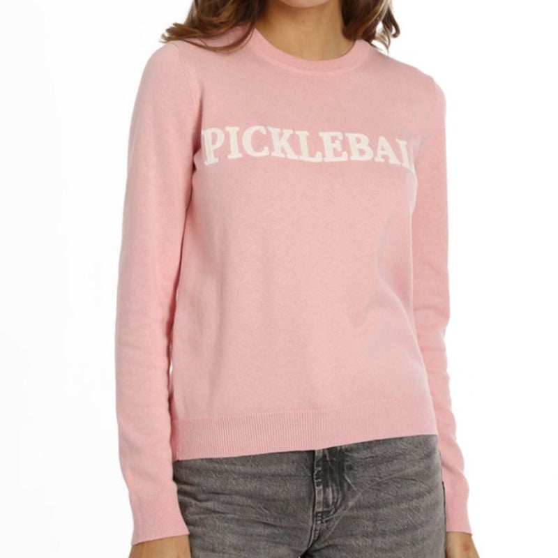 Minnie Rose Pickleball Sweater - Pink