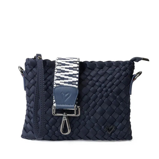 preneLOVE Charlotte Woven Crossbody - Navy