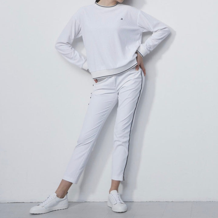 Daily Sports Glam Ankle Pant - White