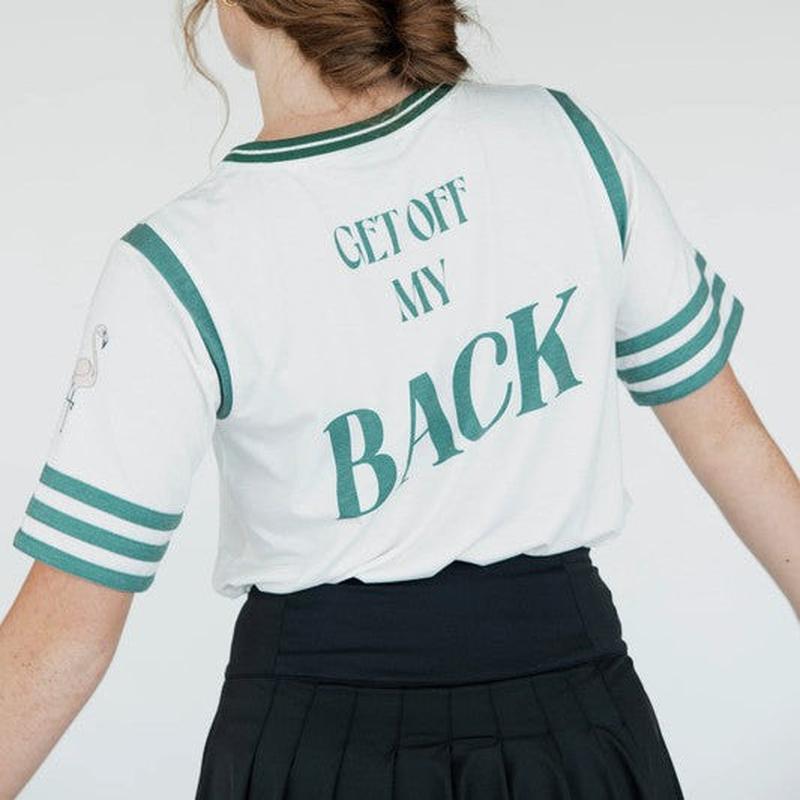 Fore All Get Off My Back! Tee - White