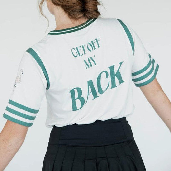 Fore All Get Off My Back! Tee - White