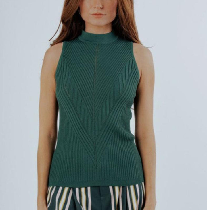 Fore All Sunshine Tank - Green