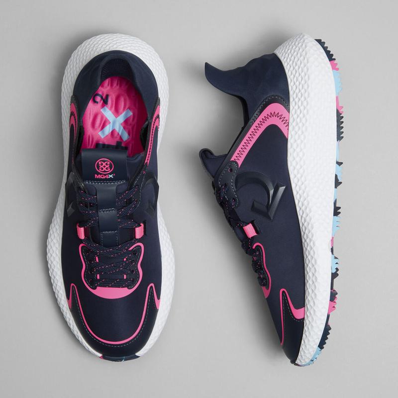G/FORE Nylon MG4X2 Women's Golf Cross Trainers - Black Pink – Open