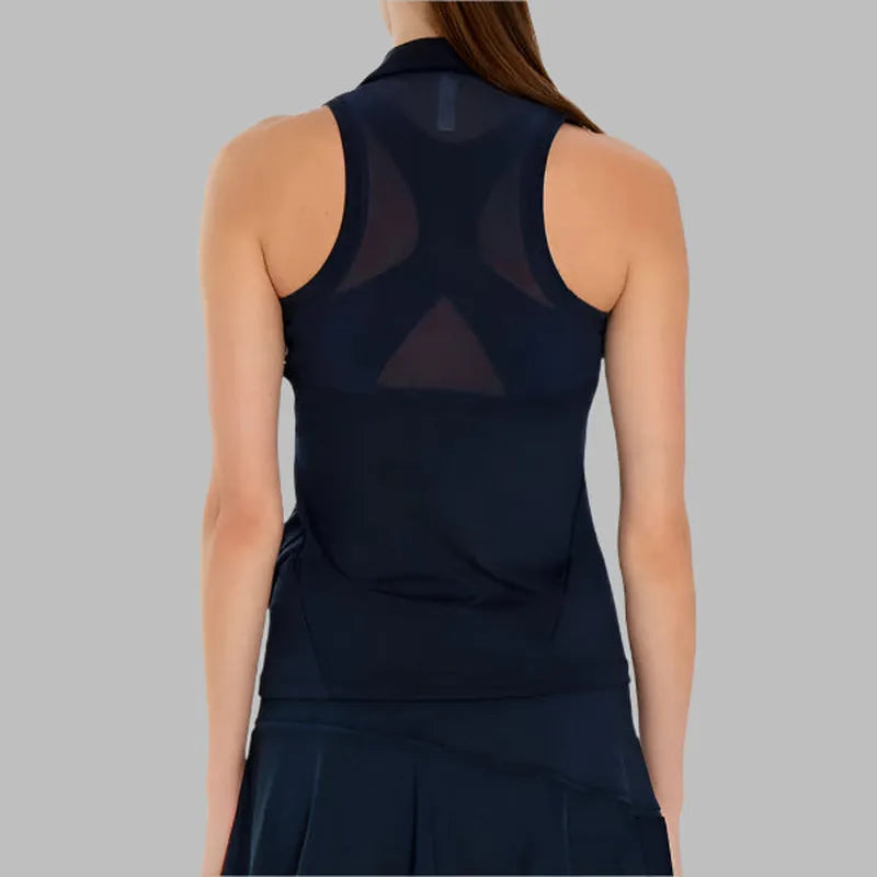 InPhorm Neisha S/L Polo Top - Ink