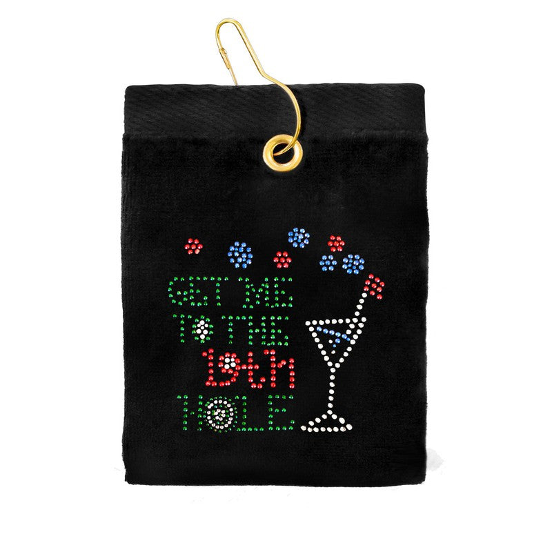 Navika Women's Golf Towel, 19th Hole - Various – Open Court
