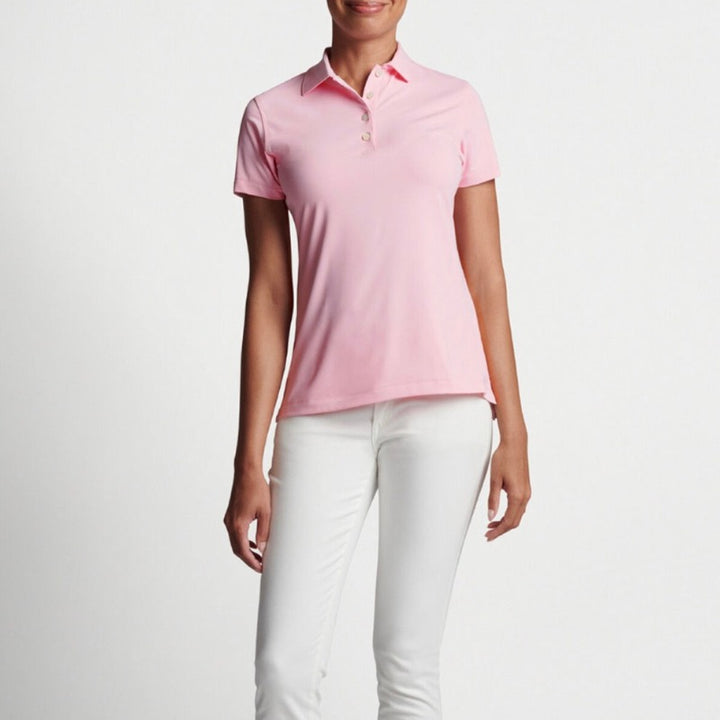 Peter Millar Essential S/S Polo - Palmer Pink