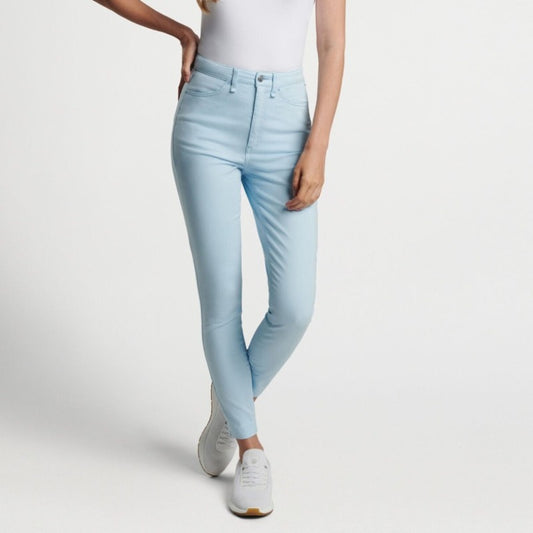 Peter Millar Karlie Sateen Pants - Cottage Blue