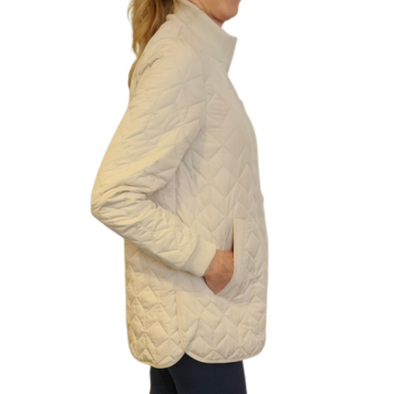 Ilse Jacobsen Quilted Jacket - Sand