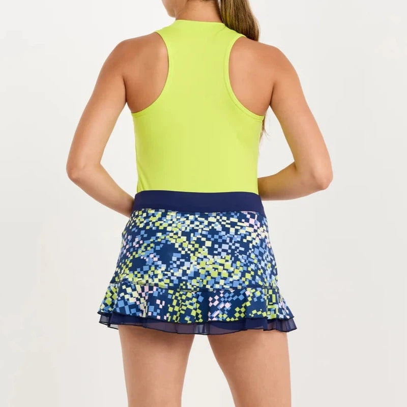 Sofibella UV Pixels Skort (13") - Multi
