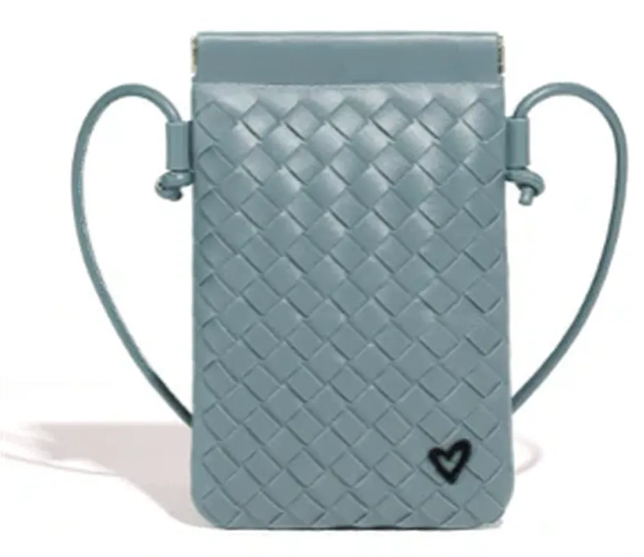 preneLOVE Sherwood Vegan Phone Bag - Blue