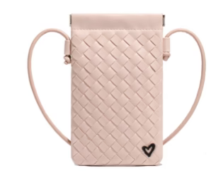 preneLOVE Sherwood Vegan Phone Bag - Pink