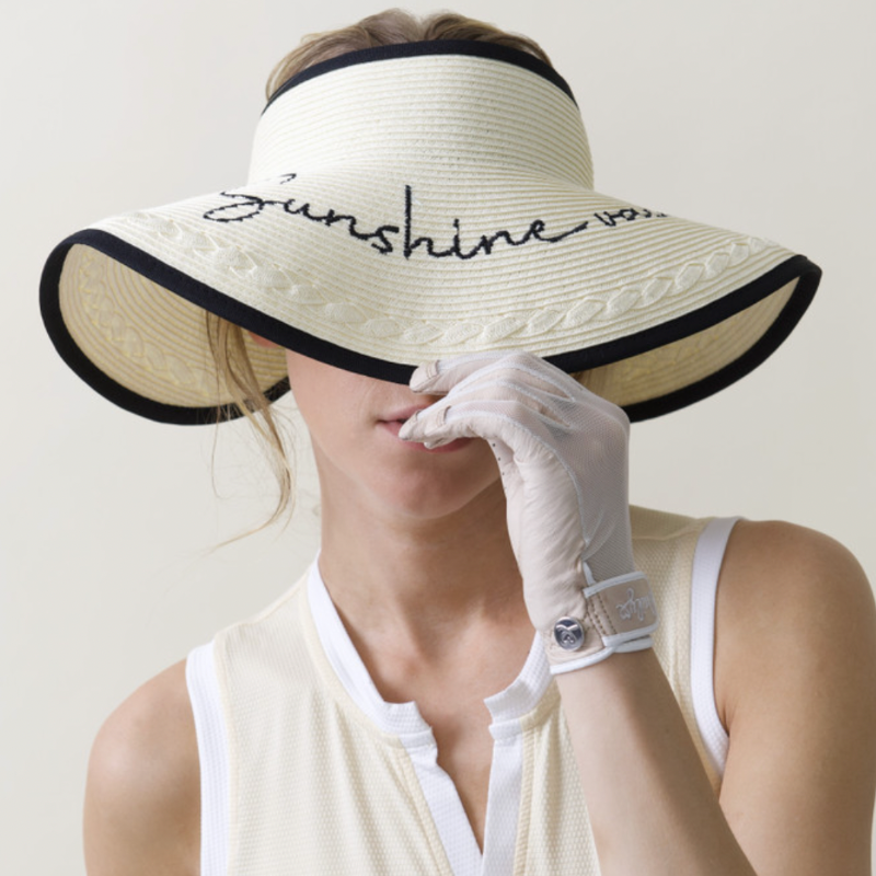 Daily Sports Amalfi Visor - Ivory