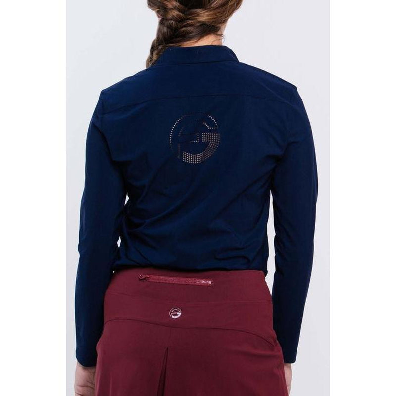 Foray Golf Core L/S Polo - Navy