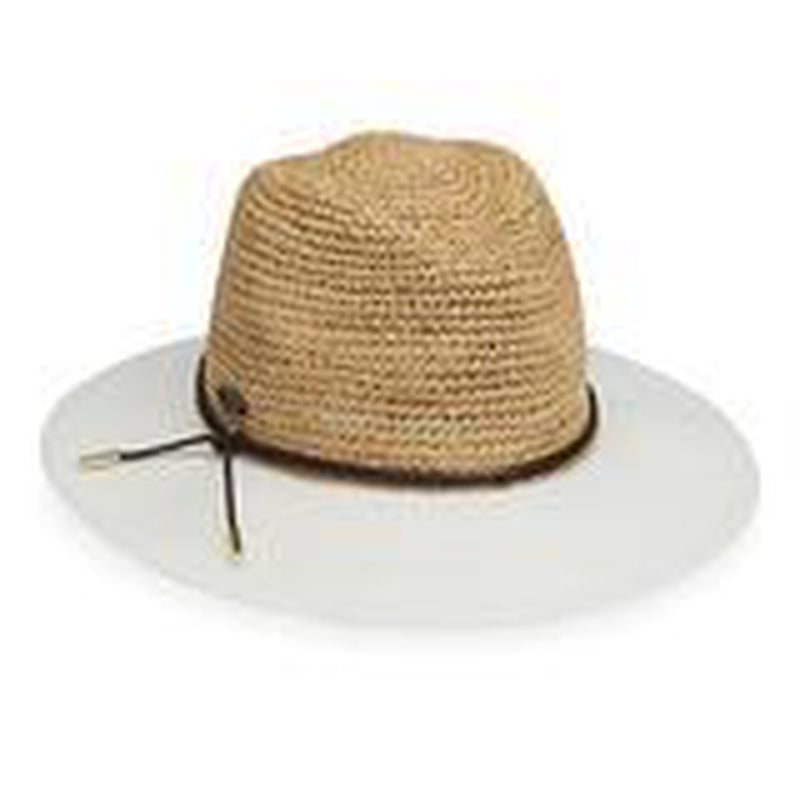 Wallaroo Laguna Hat - Natural/White – Open Court