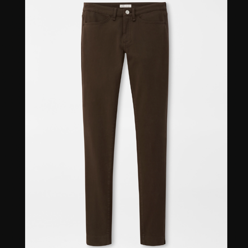 Peter Millar Karlie Stretch Pant - Espresso Brown