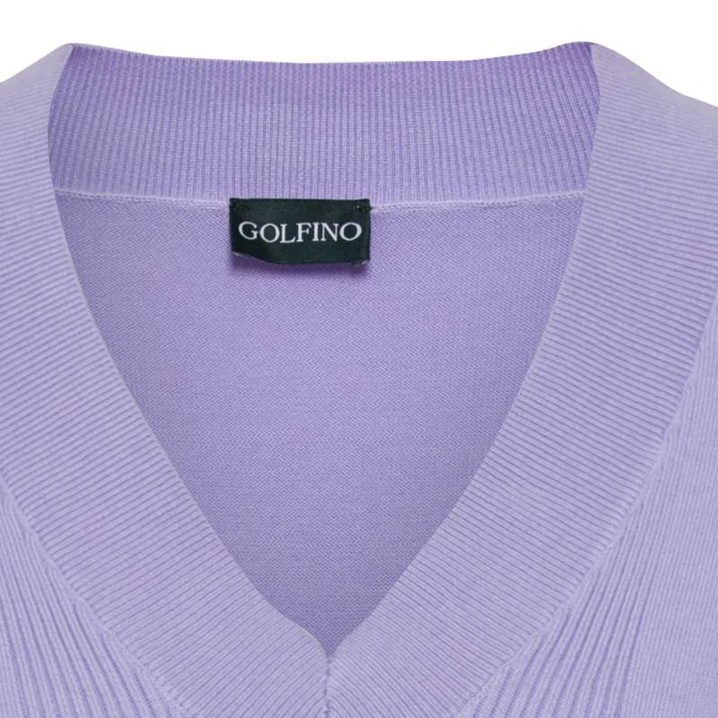 Golfino Smart Player S/L Pullover - Lavender