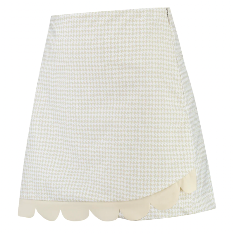 PAR69 Bond Skirt - Cream Coco Print