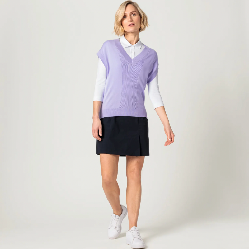 Golfino Smart Player S/L Pullover - Lavender