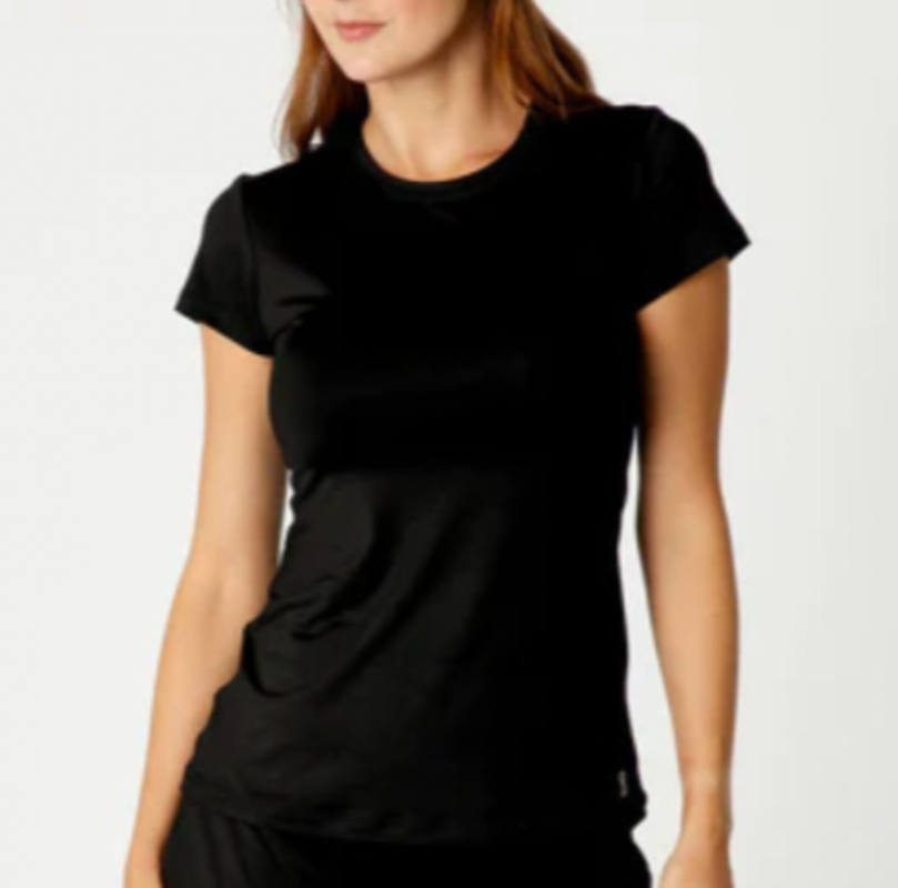 Sofibella S/S UV Top - Black