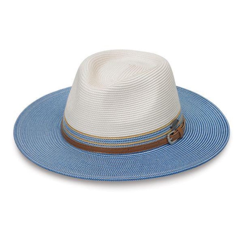 Wallaroo Kristy Hat - Ivory/Ice Blue