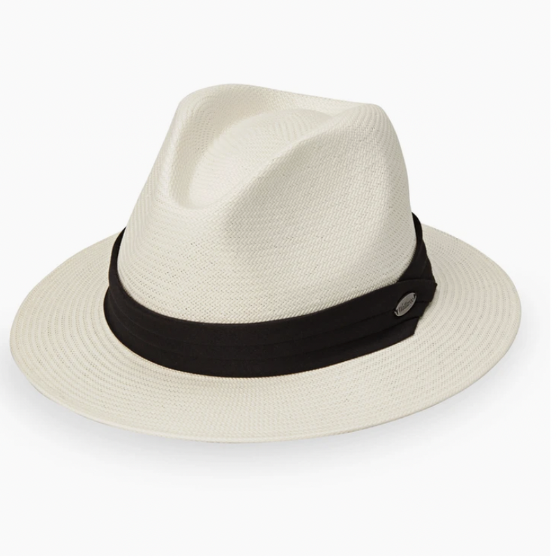 Wallaroo Monterey Hat Natural/Black – Open Court