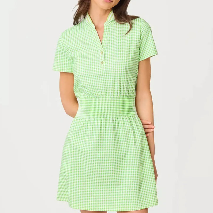 Lilly Pulitzer Love Active Dress - Green Check