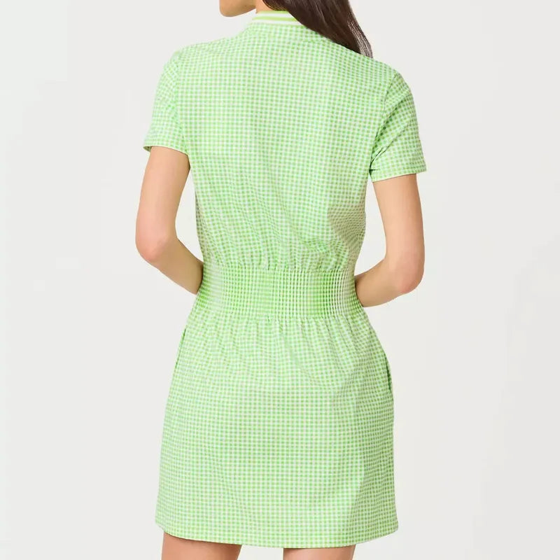 Lilly Pulitzer Love Active Dress - Green Check