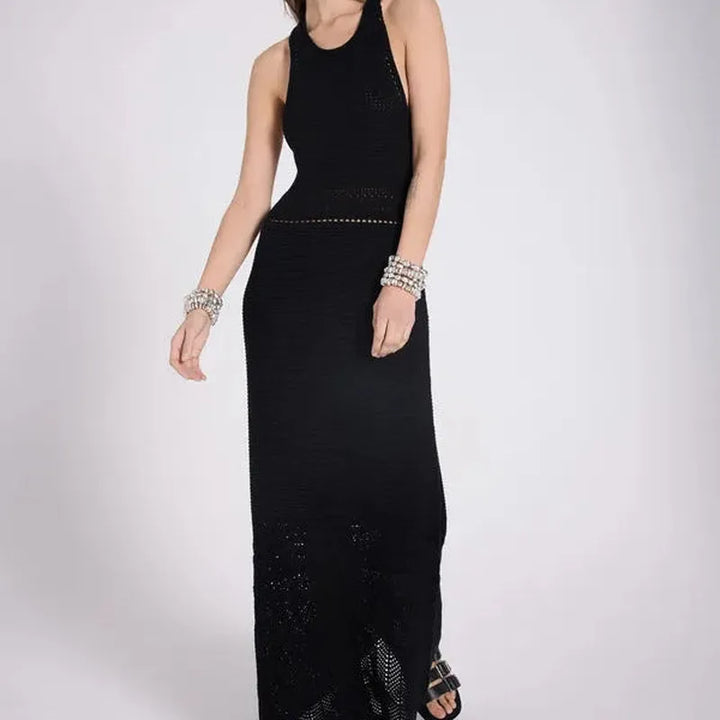 NOTSHY Laran Cotton Dress - Black