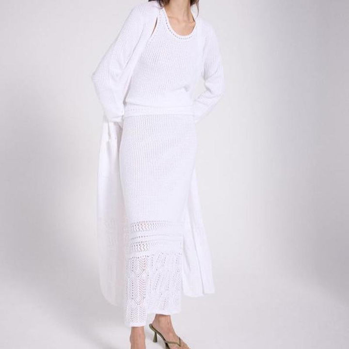 NOTSHY Pomek Cotton Top - White