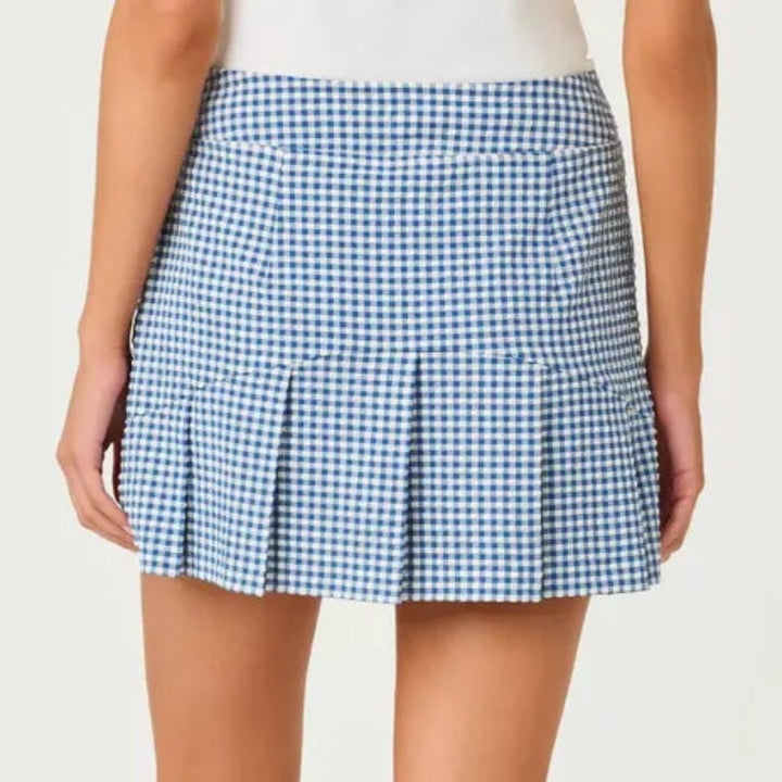 Lilly Pulitzer Luxietic Thera Skort - Starlight Navy