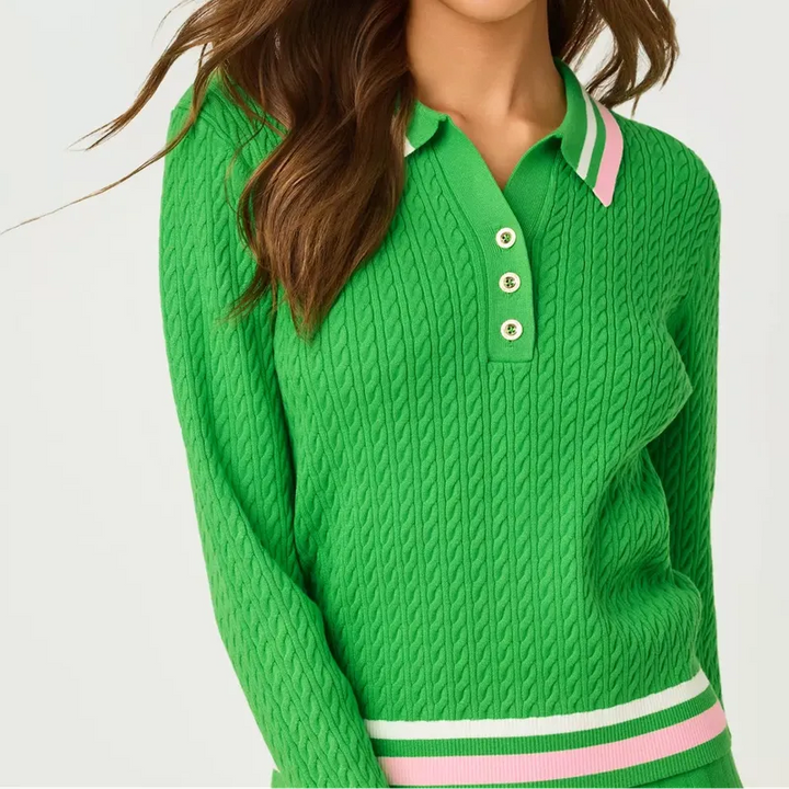 Lilly Pulitzer Suzette Sweater - Putting Green