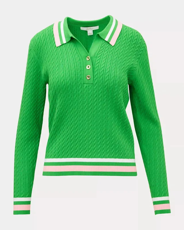 Lilly Pulitzer Suzette Sweater - Putting Green