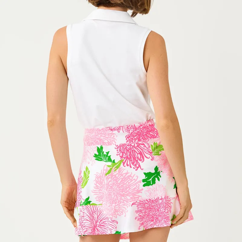 Lilly Pulitzer Frida S/L Bow Polo - White