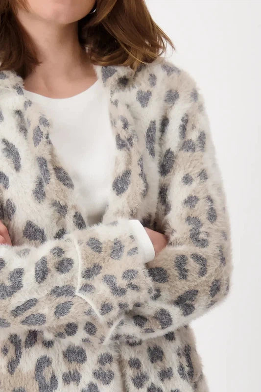 Monari Leopard Print Coat - Leopard