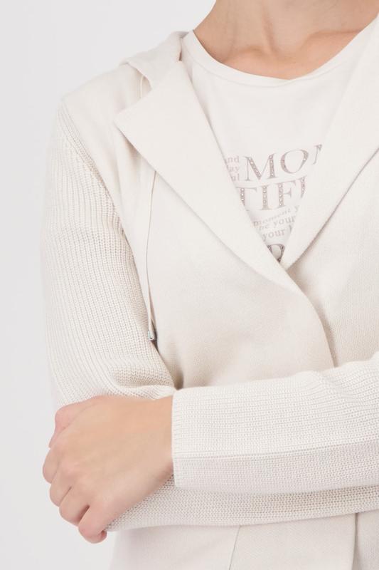 Monari Hooded Blazer - Beige