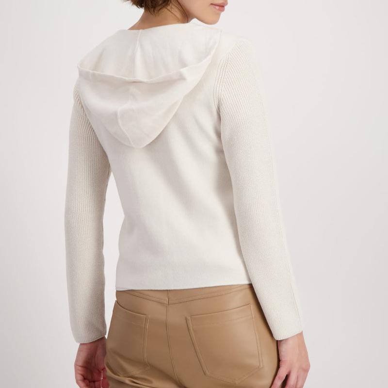 Monari Hooded Blazer - Beige