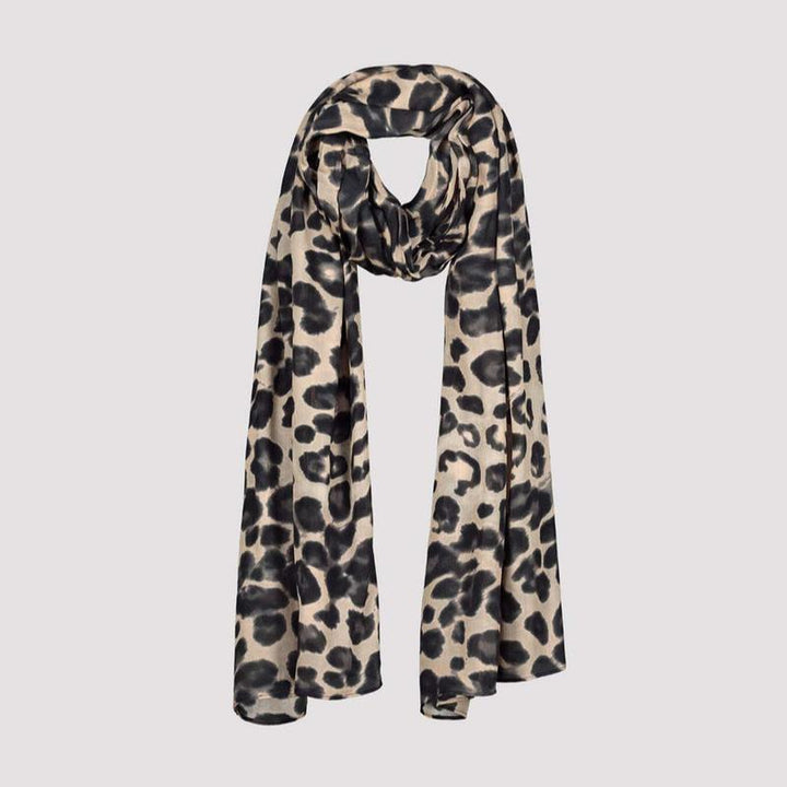 Monari Leoard Print Scarf