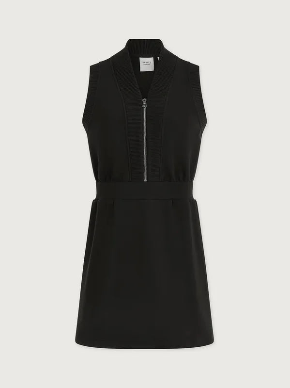 Varley Polyanna Zip Dress - Black