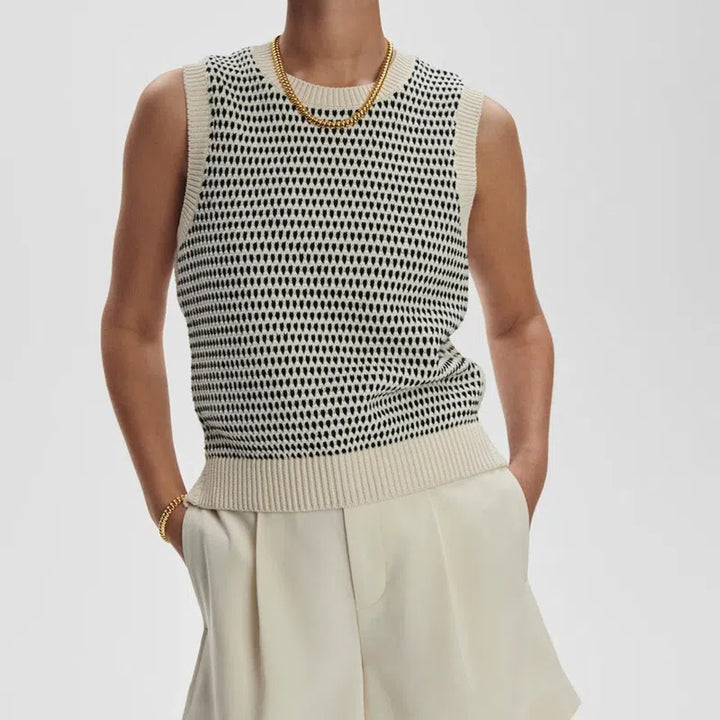 Varley Knowles Knit Vest - Birch Multi
