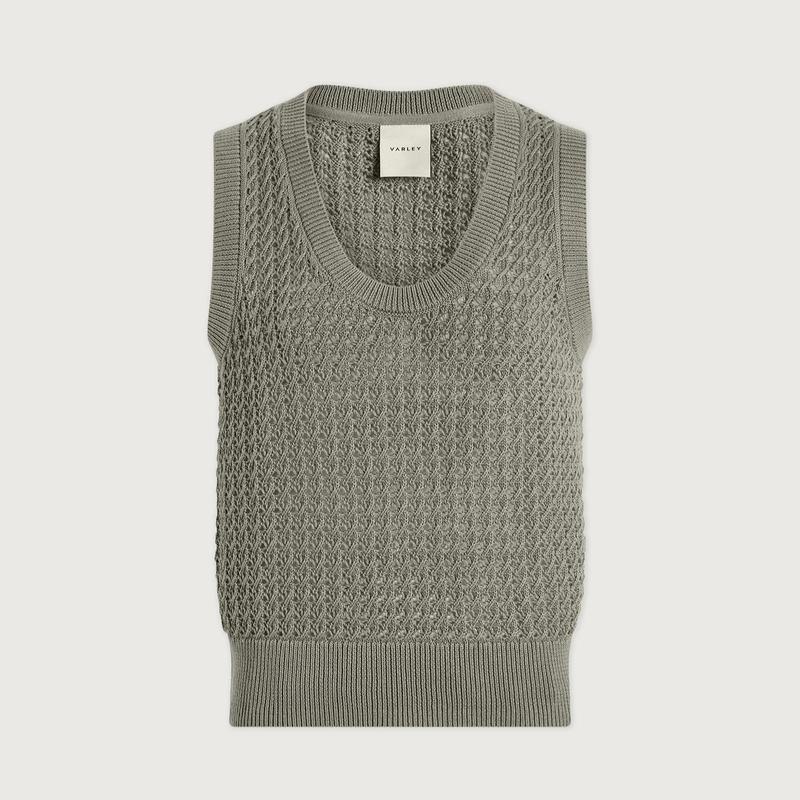 Varley Ferns Knit Tank - Shadow