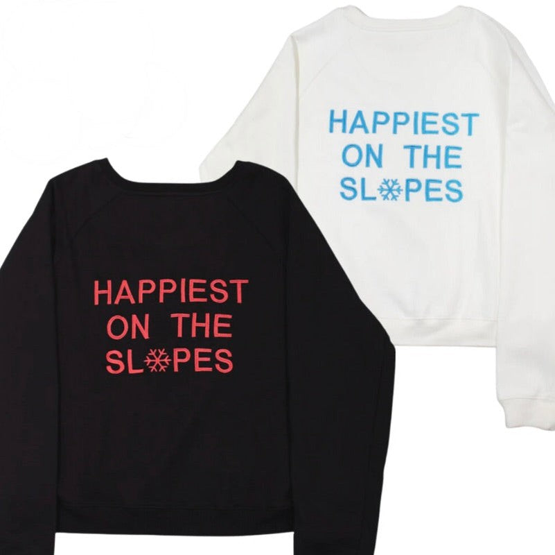 CourtLife Happiest On The Slopes Sweatshirt