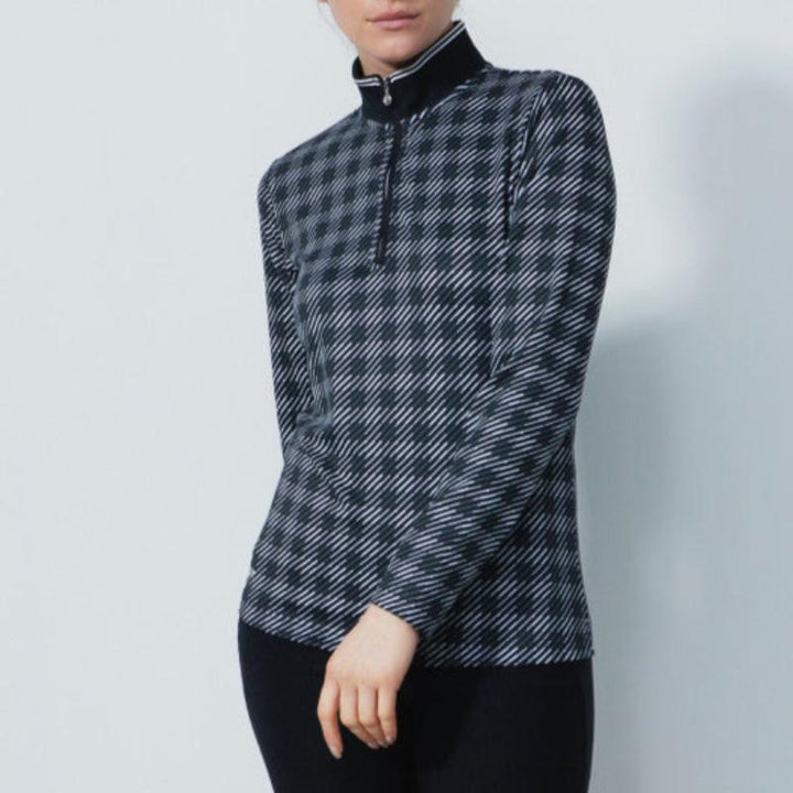 Daily Sports Barrie L/S Mock - Black Check