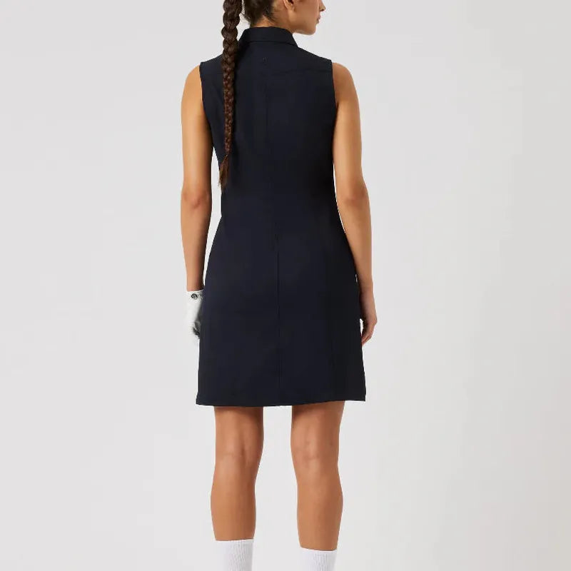 Daily Sports Lyric Dress - Navy