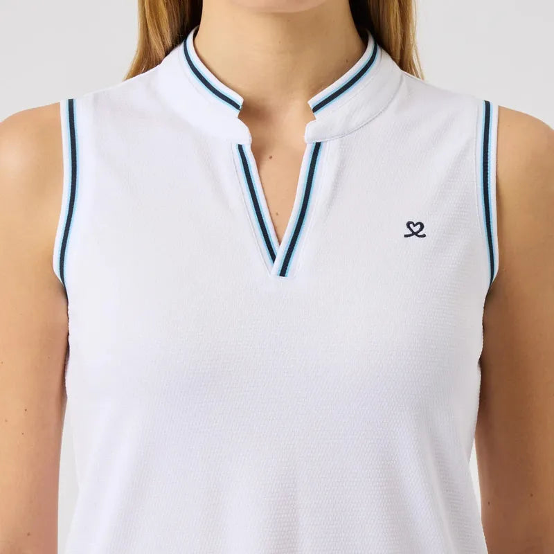 Daily Sports S/L Polo - White/Navy