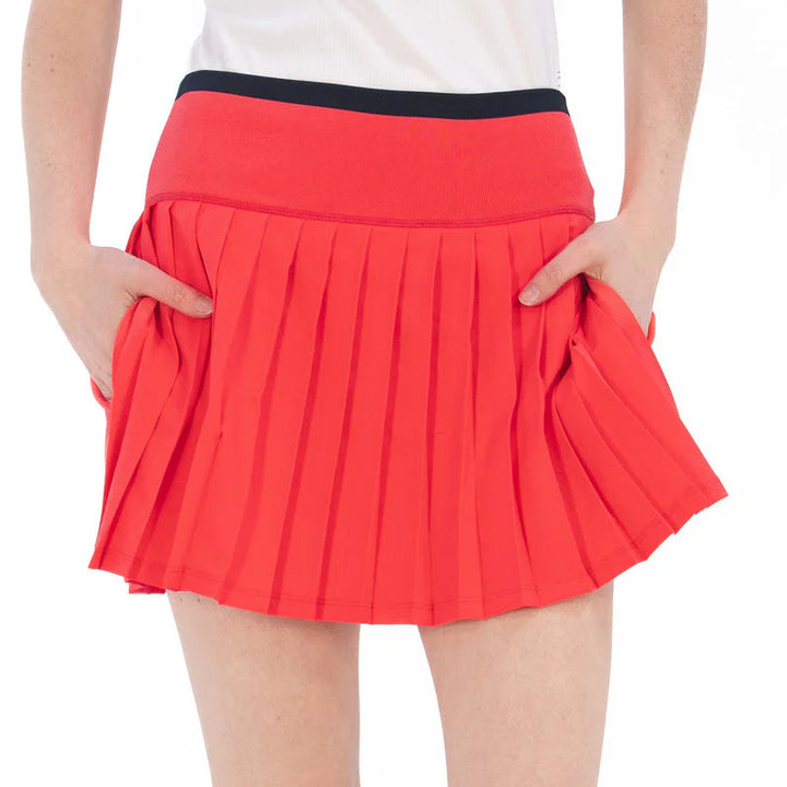 Foray Golf Pleated Skort - Coral Pink