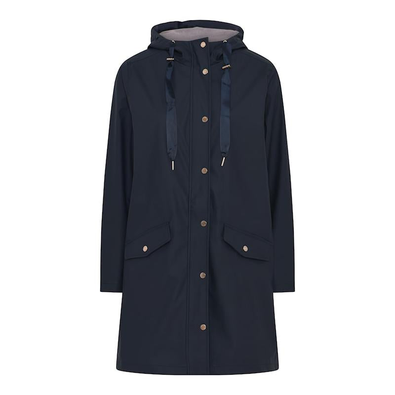 Micha Rain Coat - Navy