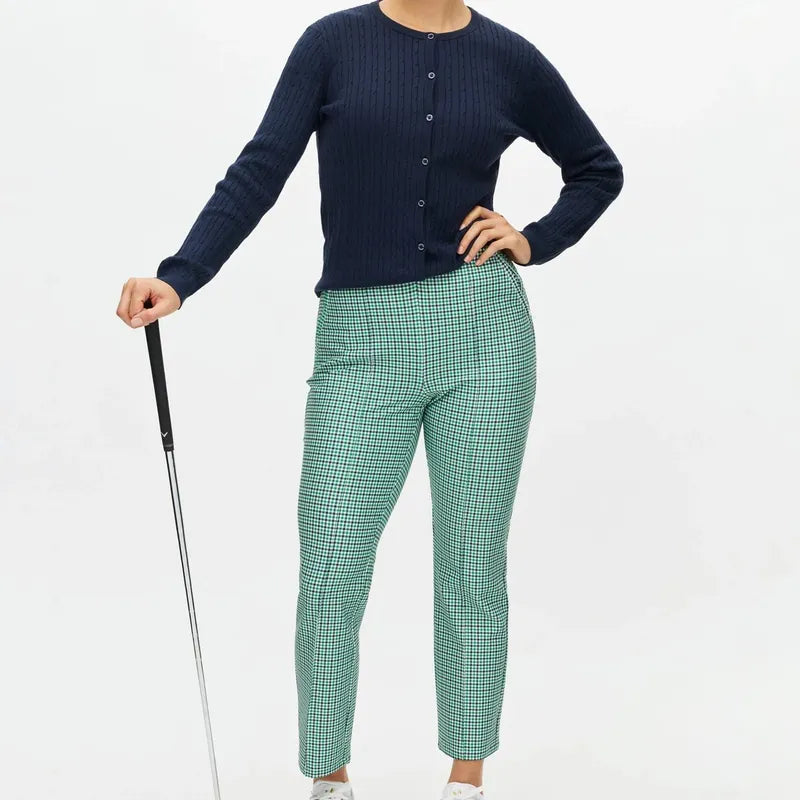 Rohnisch Clubhouse Pants - Green Check