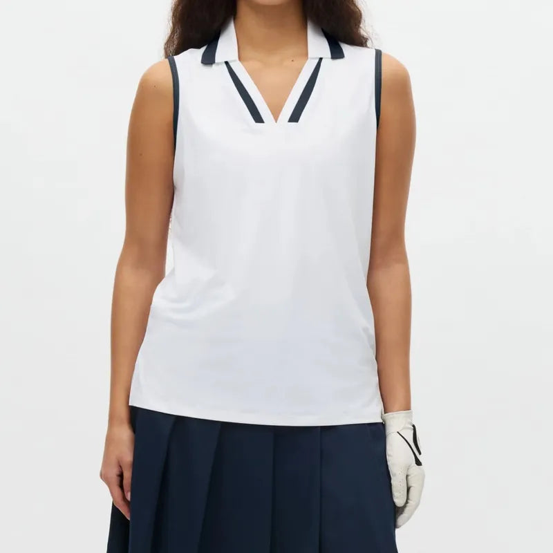 Rohnisch Essential S/L Polo - White/Navy